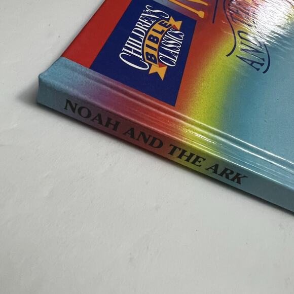 Vintage 1993 Noah and the Ark Childrens Bible Classics Hardcover - Picture 7 of 8